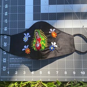 Mexican embroidery face mask